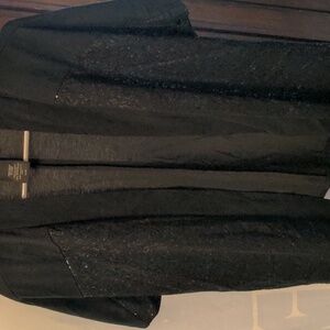 Sequenced Black, Bolero cover up. XL, Lovingly used 💕